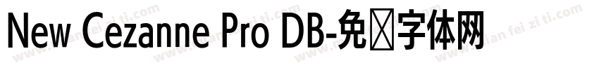 New Cezanne Pro DB字体转换